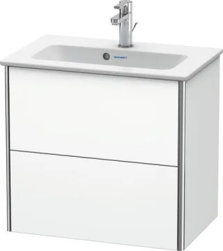 Duravit XSquare Waschtischunterbau wandhängend Weiß Supermatt 610x388x560 mm - XS416508484 XS416508484