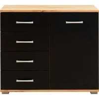 priess Kombikommode Barcelona mit 4 Schubkästen und Tür in 6 Farben