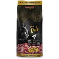 Leonardo Catfood Fresh Duck & Poultry - getreidefreies Trockenfutter mit 85% Fleisch, Trockenfutter für: Katzen