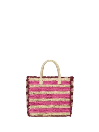 Barts - Gehäkelte gepolsterte Handtasche Rosa - Gr. - OS