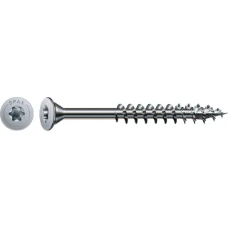 SPAX Tellerkopf ohne Linse T-Star Plus T20 Gewindelänge 46 mm WIROX, 150 Stück - 0251010500775