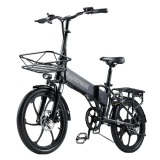 [EU DIRECT] RANDRIDE YA20 2025 Version 48V 12.8AH 350W 20*1.95 Inch Electric Bike 40KM Mileage Range Max Load 120KG Elec
