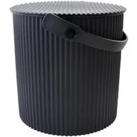 Hachiman Mülltonnenbox Hachiman Omnitool Eimer schwarz 4L
