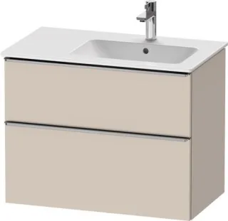 Duravit D-Neo Waschtischunterbau wandhängend Taupe Matt 810x462x625 mm - DE4367070910000 DE4367070910000