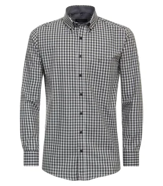 CASAMODA - Freizeithemd grün - Gr. - 4XL