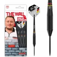 BULL'S Dartpfeil Martin Schindler Black Brass Steeldart 23g, Einsteiger Dartpfeil Steel Dart Darts