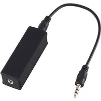 Bolwins C35C 3,5mm Audio Entstörfilter Noise Filter Handy Auto Lautsprecher Audio-Adapter 3,5mm Klinke Stecker zu 3,5mm Klinke Buchse, 50 cm, Rausch- & Brummentfernung, Plug & Play