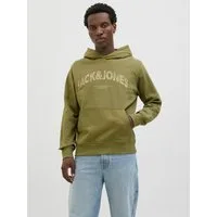 Jack & Jones Kapuzensweatshirt JORALMERIA SWEAT HOOD mit Logo Print