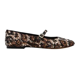 Steve Madden - "Brissa" Leo-Muster Ballerinas für Damen (Leopard)