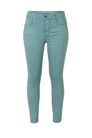 STOOKER WOMEN 5-Pocket-Jeans "Rio Fexxi Move Strass Skinny Fit Jeans" Skinny Fit Casual Clean Wash Denim Jeans Magic Shape Effekt für Damen