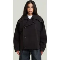G-STAR Outdoorjacke Cape-Jacke mit 4 Taschen