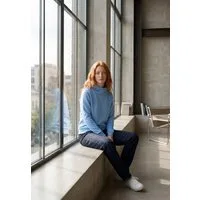 salzhaut Hoodie SUTSCHE Damen Regular Fit salzhaut Kapuzenpullover – bequemer Fit und nordisch klares Design