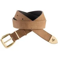 Calvin Klein Ledergürtel HW END TIP BUCKLE SUEDE 30MM Wildleder, Metallschließe, Größenverstellbar