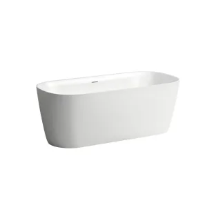 LAUFEN freistehende Badewanne MEDA 750x1600x590 Marbond weiß, H2211120000001 H2211120000001