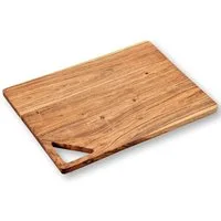 KESPER® Schneidebrett Servierbrett, Massivholz, (1-St), aus FSC-zertifiziertem Akazienholz