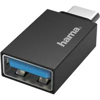 Hama USB-OTG-Adapter, USB-C-Stecker - USB-Buchse, USB 3.2 Gen1, 5 Gbit/s Adapter