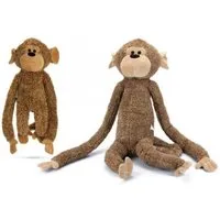 Beeztees Tierkuscheltier Beeztees Plüschspielzeug Affe Vik (geräuschlos) Größe: 40 cm