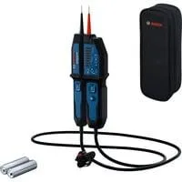 Spannungsprüfer GVT 1000-15 Professional, Messgerät blau/schwarz, 2x Batterien, Tasche