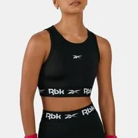 Reebok Sport-BH ID TRAIN CUTOUT BRALETTE für sportliche Aktivitäten geeignet, aus Polyester und Elasthan