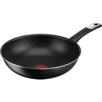 Tefal Bratpfanne Hard Titanium Essential, Aluminium (1-tlg), 28 cm, Antihaftbeschichtung, Thermo-Signal, tiefe Form, made in France