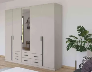 Livaro Kleiderschrank mit Schubladen