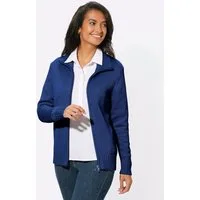 Witt Strickjacke Strickjacke Langarm Materialmix