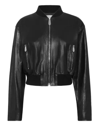 Lederblouson Signature