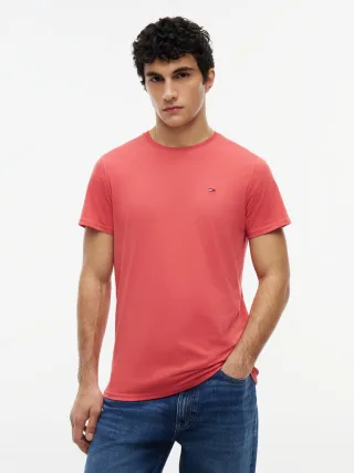 Tommy Jeans (PVH Group) - TJM XSLIM JERSEY TEE EXT Anthem Red - Gr. - M