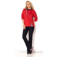 SER Sweatshirt Sweatshirt Ringeleinsätze W9900607S auch in großen Größen