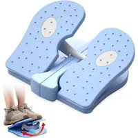 AIMAX Mini-Stepper Treppenstepper Mini-Stepper-Trainer Verstärktes Nylon (Fußsteppermaschine Für Das Training zu Hause Im Büro), Zusammenklappbarer Fitness-Stepper Fußpedal-Trainingsgerät