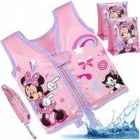 Bestway Schwimmweste Bestway Minnie Maus Schwimmweste & Schwimmflügel Set 2-in-1
