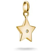 THOMAS SABO Charm Stern Charm Stern der Hoffnung - Connect, mit Zirkonia (synth)