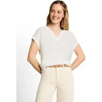 TOM TAILOR Funktionsbluse (1-tlg) Lochmuster