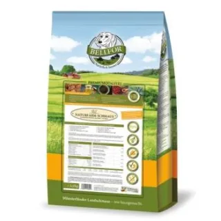 Bellfor Trockenfutter mit Insekten - Naturfarm-Schmaus - 2,5 kg