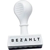 WEDO Stempel Textstempel -Bezahlt-