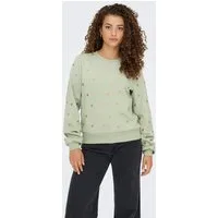 ONLY Sweatshirt ONLATIKA L/S O-NECK GLITTER EMB. BOX SWT