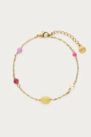 My Jewellery - Vergoldetes Armband mit feinen Perlen gold - Gr. - OS