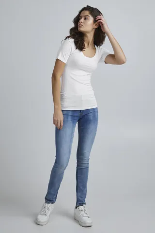 Kurzarm-Bluse IHZOLA Kurzarm-Bluse Slim fit