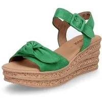 Gabor Gabor Damen Plateau Keilsandalette grün Sandale