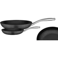 GSW Pfannen-Set Robusta, Gusseisen (Set, 2-tlg., 1x Bratpfanne Ø 20 cm, 1x Bratpfanne Ø 28 cm), Induktion
