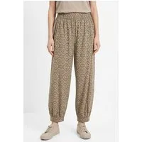 bonprix Pumphose Loose Fit, weites Bein, aus reiner Baumwolle