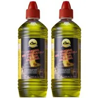 HEKERS Brennpaste Farmlight Brenngel 2 L – Saubere Flamme für Kamin & Tischfeuer, 2 l