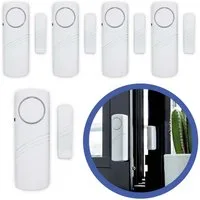 Adapter Universe 5x Türalarm Fensteralarm Alarmanlage Sirene Alarm Set Einbruchschutz Alarmsirene
