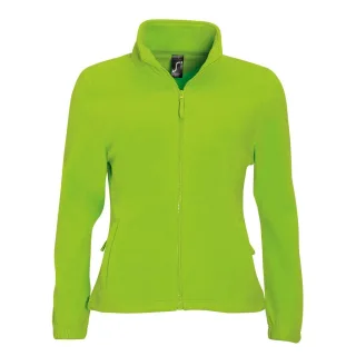 SOLS Womens/Ladies North Full Zip Fleece Jacke (Limette)