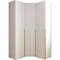 ABIKS MÖBEL Kompaktgarderobe INOVA 1 SATZ 4 Möbelset, Garderobe mit Kleiderstange und Regalen