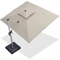 PURPLE LEAF Ampelschirm Rechteckiger Außenbereich Doppeldach Ampelschirm, Terrassenschirm, LxB: 330,00x270,00 cm, für Garten,Terrasse, Pool