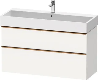 Duravit D-Neo Waschtischunterbau wandhängend Weiß Matt 1184x442x625 mm - DE4375004180000 DE4375004180000