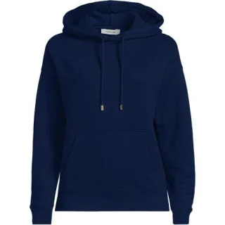 Serious Sweats Kapuzen-Sweatshirt für Damen, Damen, size: regular, Grün, Baumwoll-Mischung/Polyester-Mischung, by Lands' End