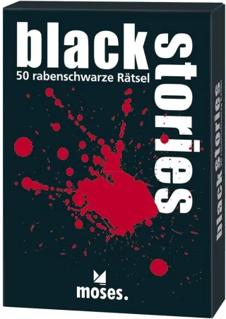 moses 002120: black stories 1 - 50 rabenschwarze Rätsel