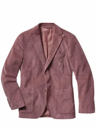 Mey & Edlich Herren St. Amarin Anzugsakko Rosa 98 % Baumwolle, 2 % Elasthan